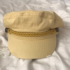 Yellow cabby hat